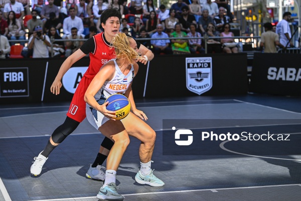 Bakıda keçirilən 3x3 basketbol üzrə Dünya Qadın Seriyasının Səbail mərhələsi