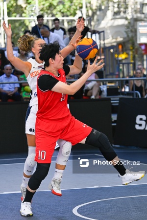 Bakıda keçirilən 3x3 basketbol üzrə Dünya Qadın Seriyasının Səbail mərhələsi