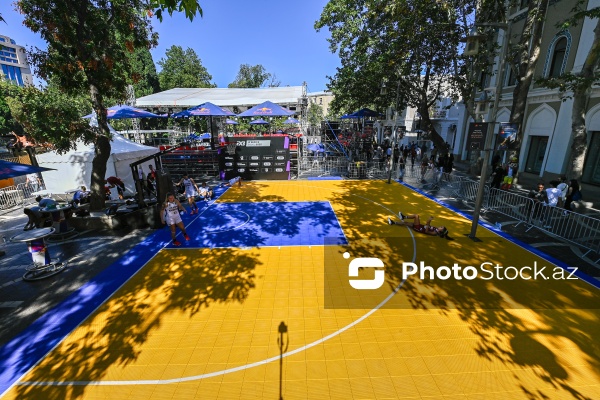 Bakıda keçirilən 3x3 basketbol üzrə Dünya Qadın Seriyasının Səbail mərhələsi