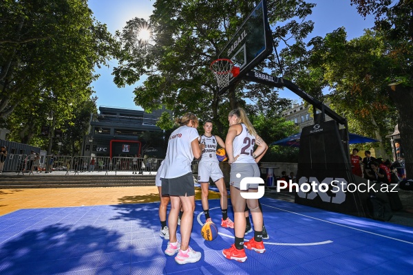 Bakıda keçirilən 3x3 basketbol üzrə Dünya Qadın Seriyasının Səbail mərhələsi