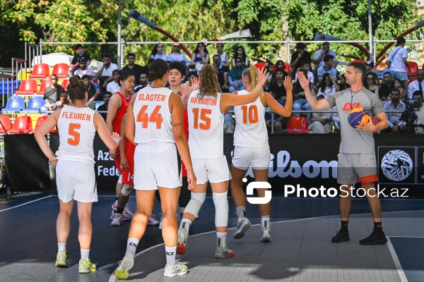 Bakıda keçirilən 3x3 basketbol üzrə Dünya Qadın Seriyasının Səbail mərhələsi