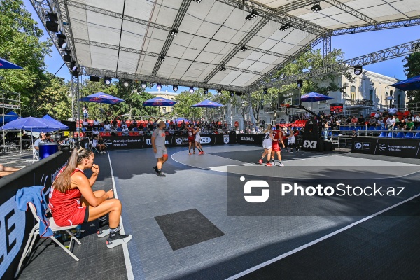 Bakıda keçirilən 3x3 basketbol üzrə Dünya Qadın Seriyasının Səbail mərhələsi