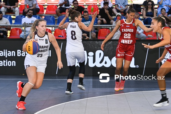 Bakıda keçirilən 3x3 basketbol üzrə Dünya Qadın Seriyasının Səbail mərhələsi