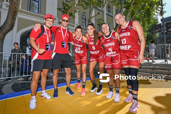 Bakıda keçirilən 3x3 basketbol üzrə Dünya Qadın Seriyasının Səbail mərhələsi