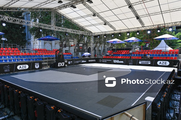 Bakıda keçirilən 3x3 basketbol üzrə Dünya Qadın Seriyasının Səbail mərhələsi