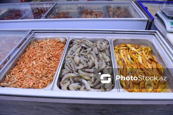 Bakıda keçirilən balıq yarmarkası