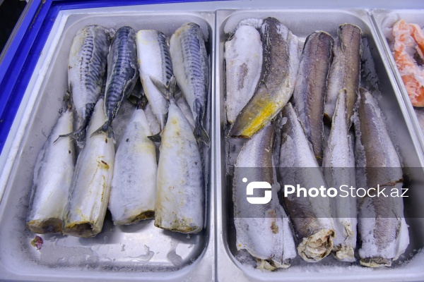 Bakıda keçirilən balıq yarmarkası