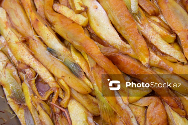 Bakıda keçirilən balıq yarmarkası