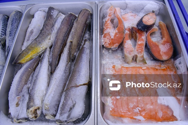 Bakıda keçirilən balıq yarmarkası