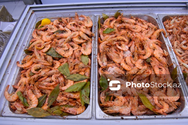 Bakıda keçirilən balıq yarmarkası