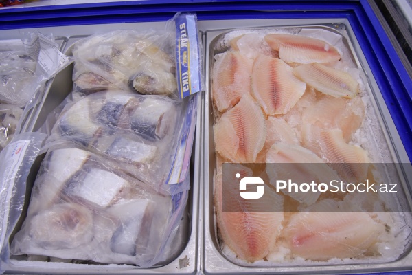 Bakıda keçirilən balıq yarmarkası