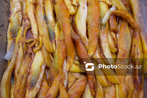 Bakıda keçirilən balıq yarmarkası