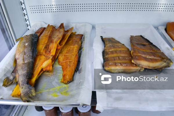 Bakıda keçirilən balıq yarmarkası