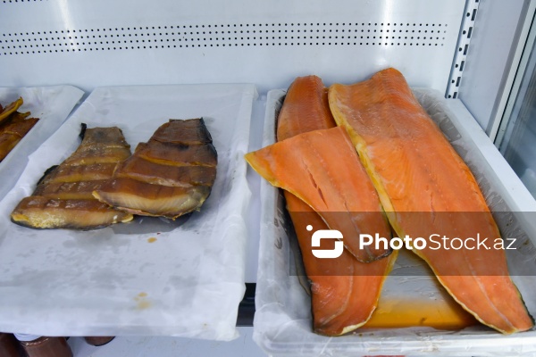 Bakıda keçirilən balıq yarmarkası