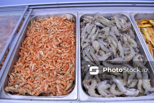 Bakıda keçirilən balıq yarmarkası