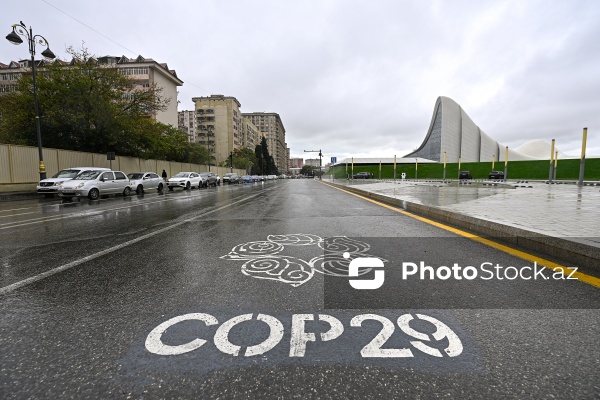 Bakıda COP29-la bağlı salınan nəqliyyat zolaqları