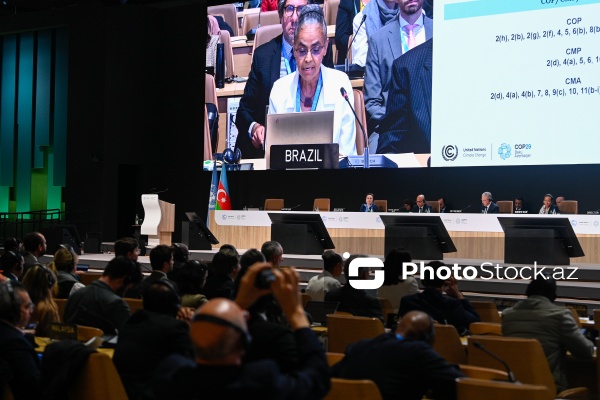 Bakıda  keçirilən COP29-un bağlanış plenar sessiyası