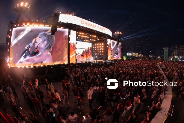 Bakıda keçirilən “Dream FEST – 2025” Beynəlxalq Musiqi Festivalının üçüncü günü