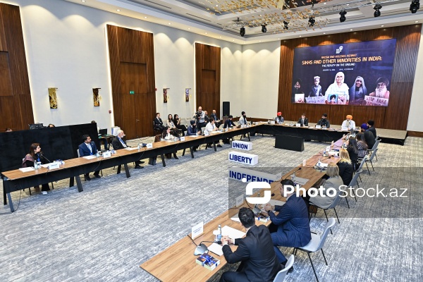 Bakıda Hindistanın etnik azlıqlara qarşı repressiv siyasətinə dair keçirilən beynəlxalq konfrans