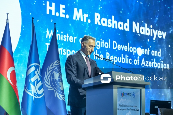 Rəşad Nəbiyev - Ümumdünya Telekommunikasiyanın İnkişafı Konfransında