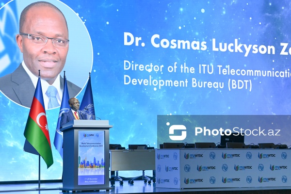 Kosmas Lakison Zavazava - Ümumdünya Telekommunikasiyanın İnkişafı Konfransında