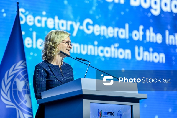 Dorin Boqdan-Martin - Ümumdünya Telekommunikasiyanın İnkişafı Konfransında