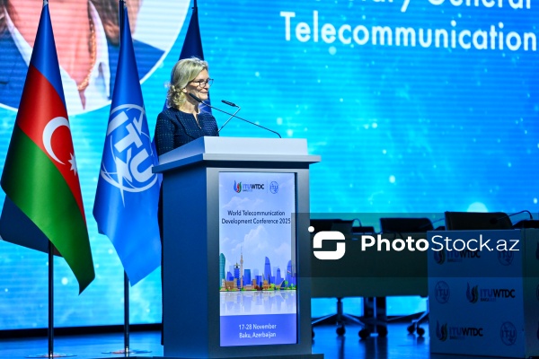 Dorin Boqdan-Martin - Ümumdünya Telekommunikasiyanın İnkişafı Konfransında