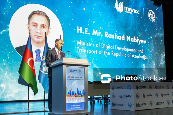Rəşad Nəbiyev - Ümumdünya Telekommunikasiyanın İnkişafı Konfransında