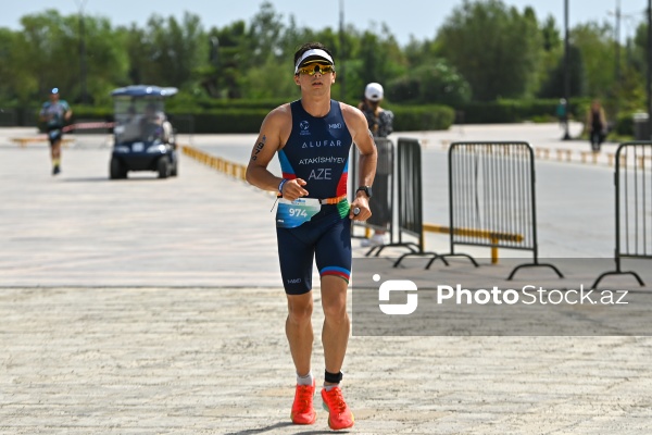Bakıda keçirilən "IRONMAN 70.3" triatlon yarışı