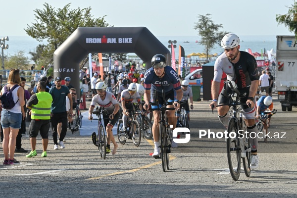 Bakıda keçirilən "IRONMAN 70.3" triatlon yarışı