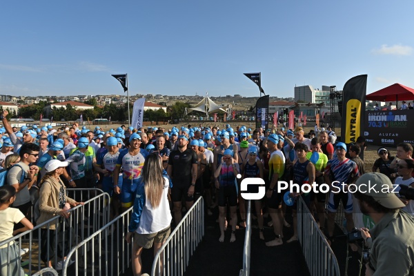 Bakıda keçirilən "IRONMAN 70.3" triatlon yarışı