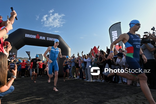 Bakıda keçirilən "IRONMAN 70.3" triatlon yarışı