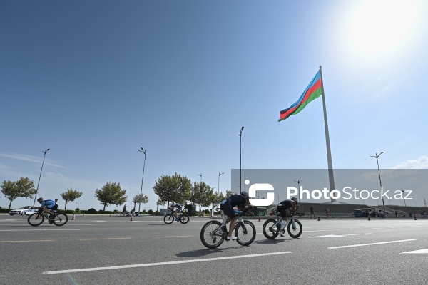 Bakıda keçirilən "IRONMAN 70.3" triatlon yarışı