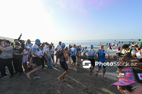 Bakıda keçirilən "IRONMAN 70.3" triatlon yarışı