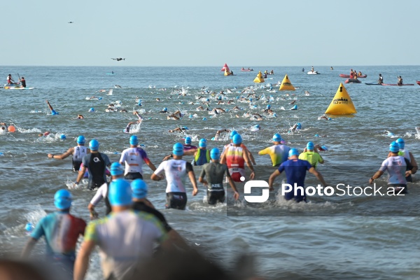 Bakıda keçirilən "IRONMAN 70.3" triatlon yarışı