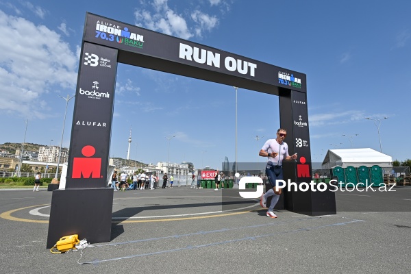 Bakıda keçirilən "IRONMAN 70.3" triatlon yarışı