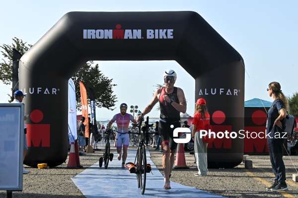 Bakıda keçirilən "IRONMAN 70.3" triatlon yarışı