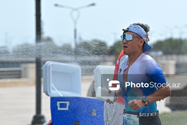 Bakıda keçirilən "IRONMAN 70.3" triatlon yarışı