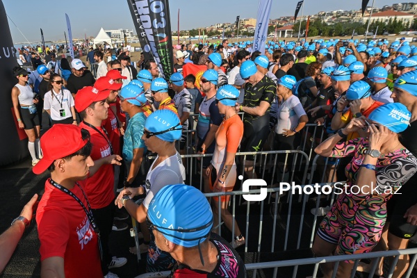 Bakıda keçirilən "IRONMAN 70.3" triatlon yarışı