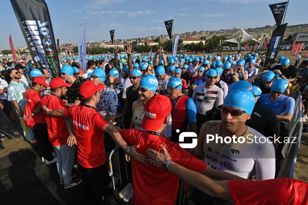 Bakıda keçirilən "IRONMAN 70.3" triatlon yarışı