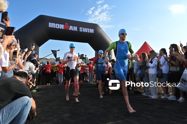Bakıda keçirilən "IRONMAN 70.3" triatlon yarışı