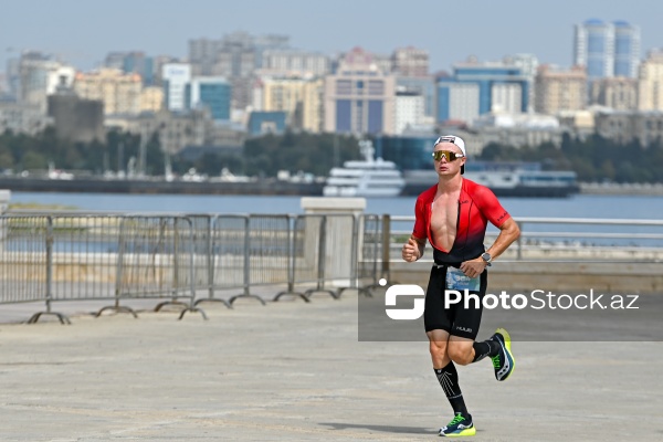 Bakıda keçirilən "IRONMAN 70.3" triatlon yarışı