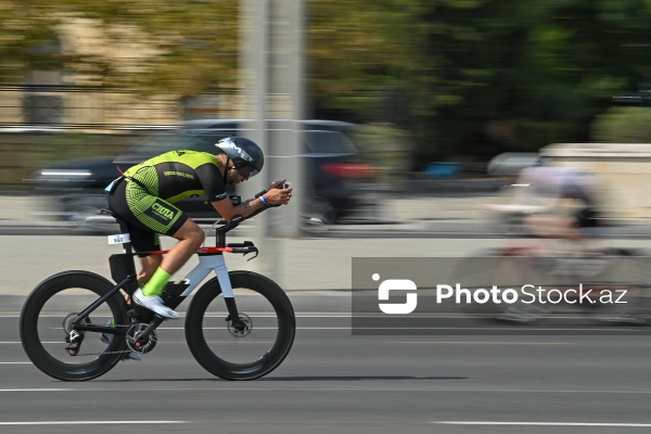 Bakıda keçirilən "IRONMAN 70.3" triatlon yarışı