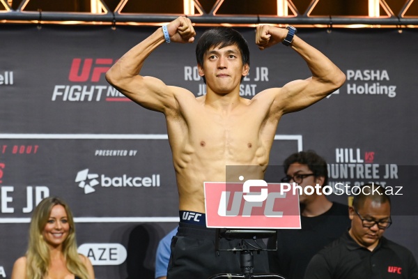 Bakıda keçiriləcək UFC turnirindən əvvəl döyüşçülər üz-üzə gəliblər