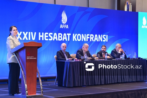 Bakıda keçirilən AFFA-nın Hesabat Konfransı