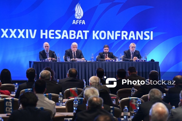 Bakıda keçirilən AFFA-nın Hesabat Konfransı