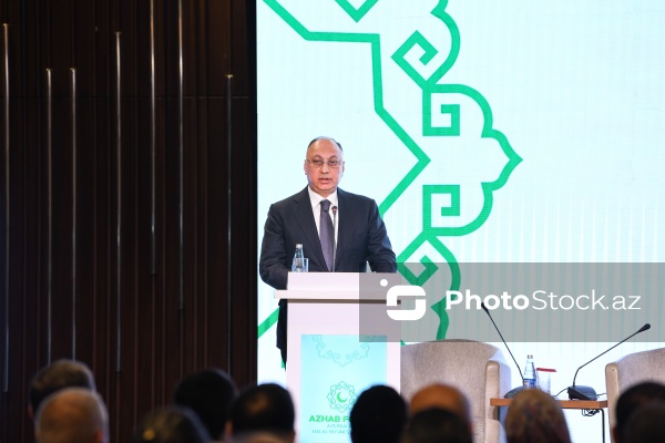 Qoşqar Təhməzli - Azərbaycan Halal Biznes Forumunda