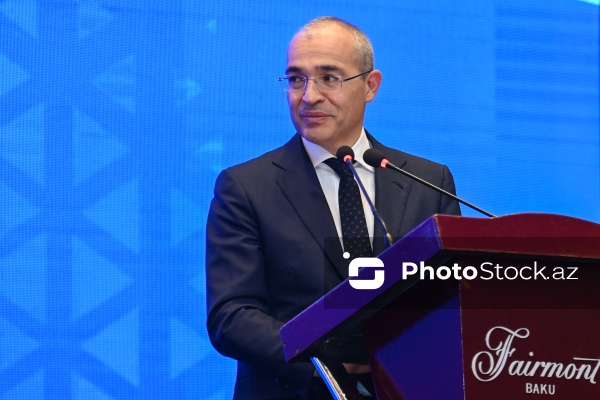 Mikayıl Cabbarov - Azərbaycan-İsrail biznes forumunda