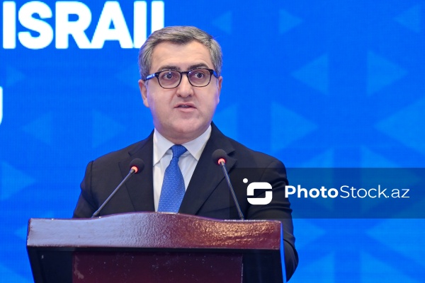 Yusif Abdullayev - Azərbaycan-İsrail biznes forumunda
