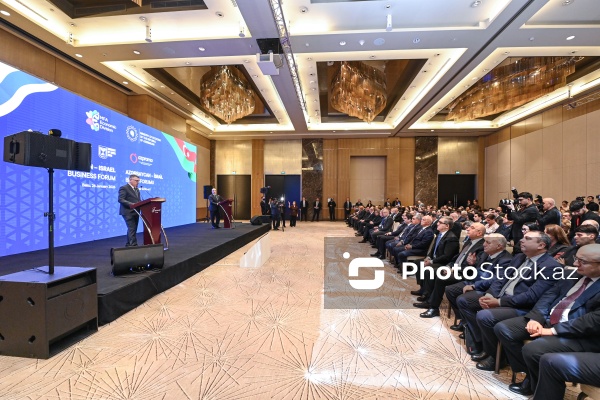 Bakıda keçirilən Azərbaycan-İsrail biznes forumu